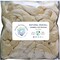 2oz Seacell Fiber: Natural White Undyed Combed Top Roving. Plant Based, Eco Friendly, Vegan